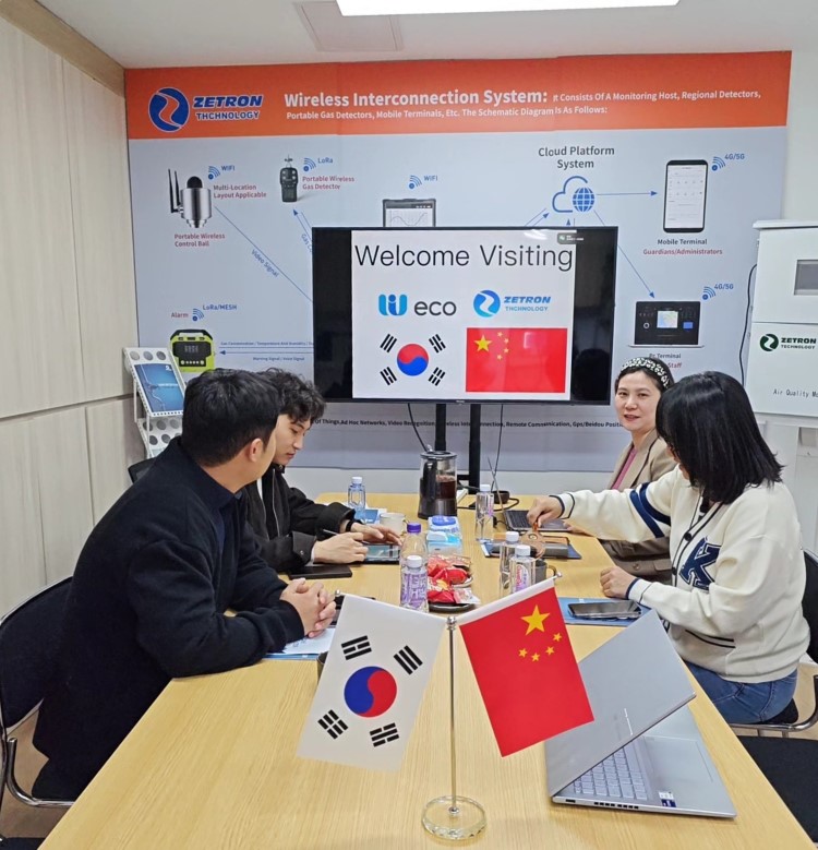 한국 고객이 Zetron을 방문하여 가스 안전 솔루션 및 오존 분석기 프로젝트에 대해 논의합니다!