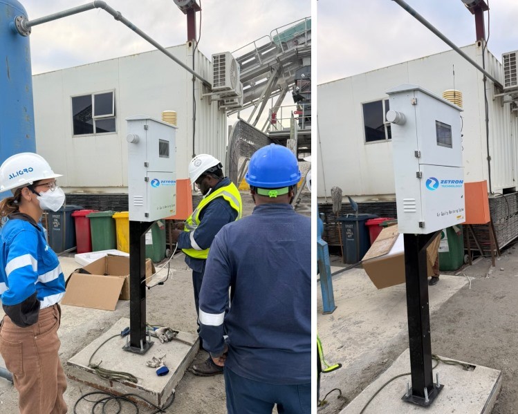 남아프리카 리튬 광산에 배치된 Zetron TH2000A, 해외 광산 작업에서 지능형 대기 질 모니터링을 위한 새로운 표준 설정